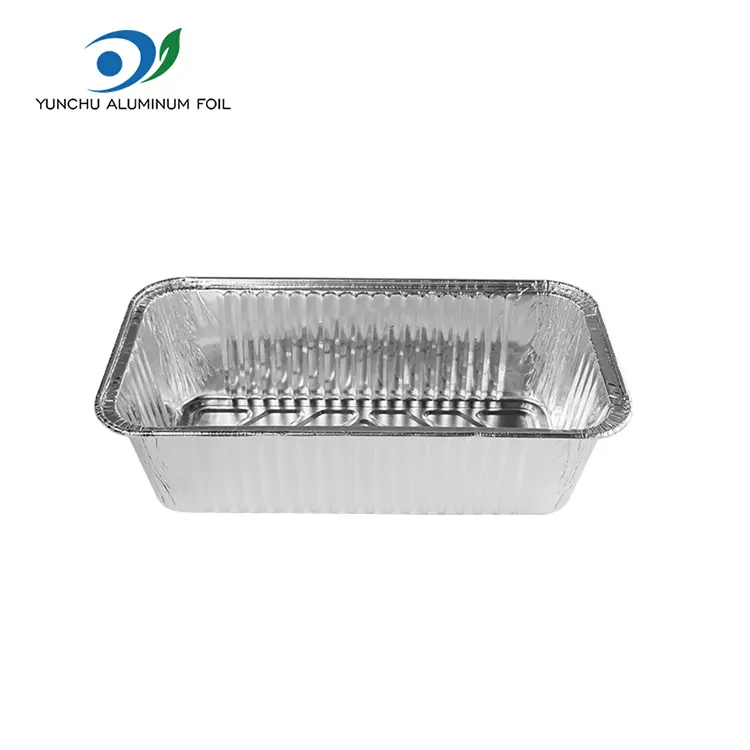 چه چیز خاصی در مورد ظرف مواد غذایی فویل آلومینیوم نقره ای مربع وجود دارد؟