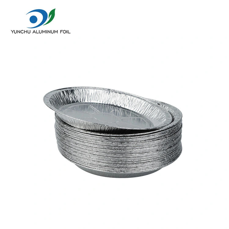 کانتینر فویل فویل آلومینیومی برای سرخ کننده هوا گرد شده