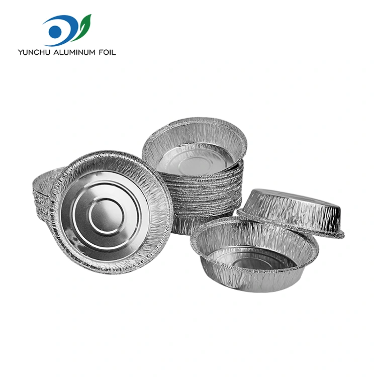 پخت و پز پخت سرخ شده هوا سینی ظروف فویل آلومینیومی نقره ای