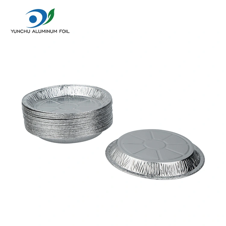 کانتینر فویل فویل آلومینیومی برای سرخ کننده هوا گرد شده