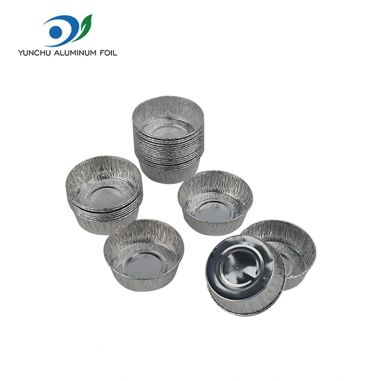 فنجان پخت کیک ظرف فویل آلومینیومی نقره ای فنجان پخت کیک ظرف فویل آلومینیومی نقره ای