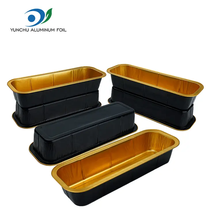 ظروف فویل آلومینیومی مستطیل شکل مستطیل شکل