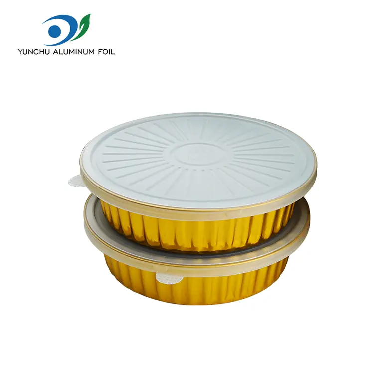 یکبار مصرف گراتین گلدن آلومینیوم دور آلومینیومی