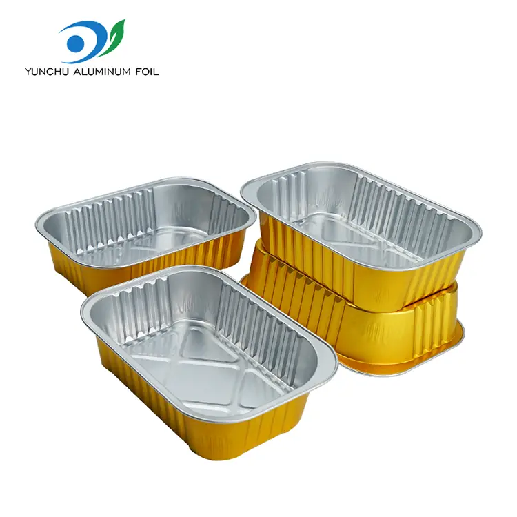 ظروف فویل آلومینیومی مستطیل یکبار مصرف یکبار مصرف ظروف فویل آلومینیومی مستطیل یکبار مصرف یکبار مصرف