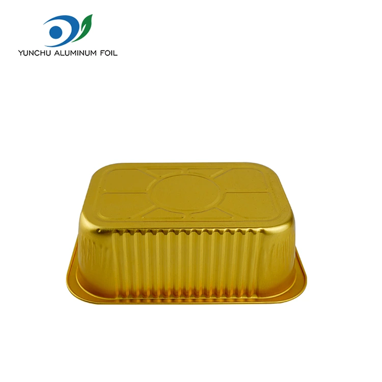 مهر و موم مربع یکبار مصرف ظروف فویل آلومینیومی گراتین