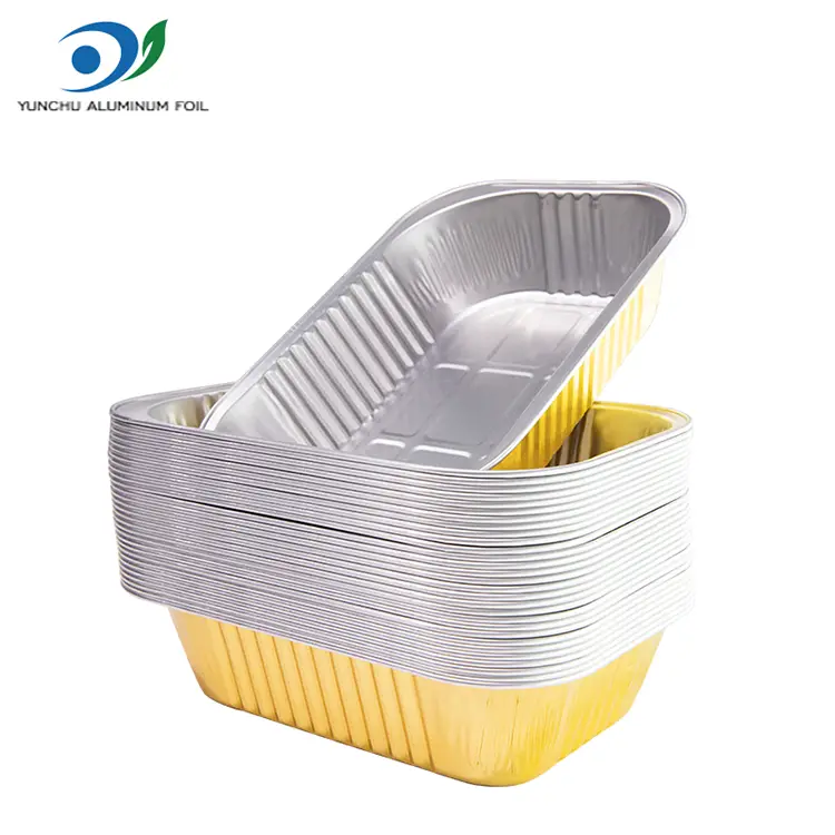 ظروف فویل آلومینیومی با ضخیم مواد غذایی یکبار مصرف ظروف فویل آلومینیومی با ضخیم مواد غذایی یکبار مصرف