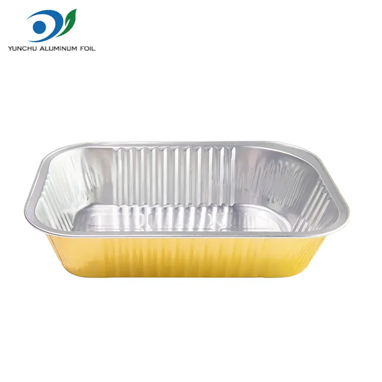 ظروف فویل آلومینیومی با ضخیم مواد غذایی یکبار مصرف