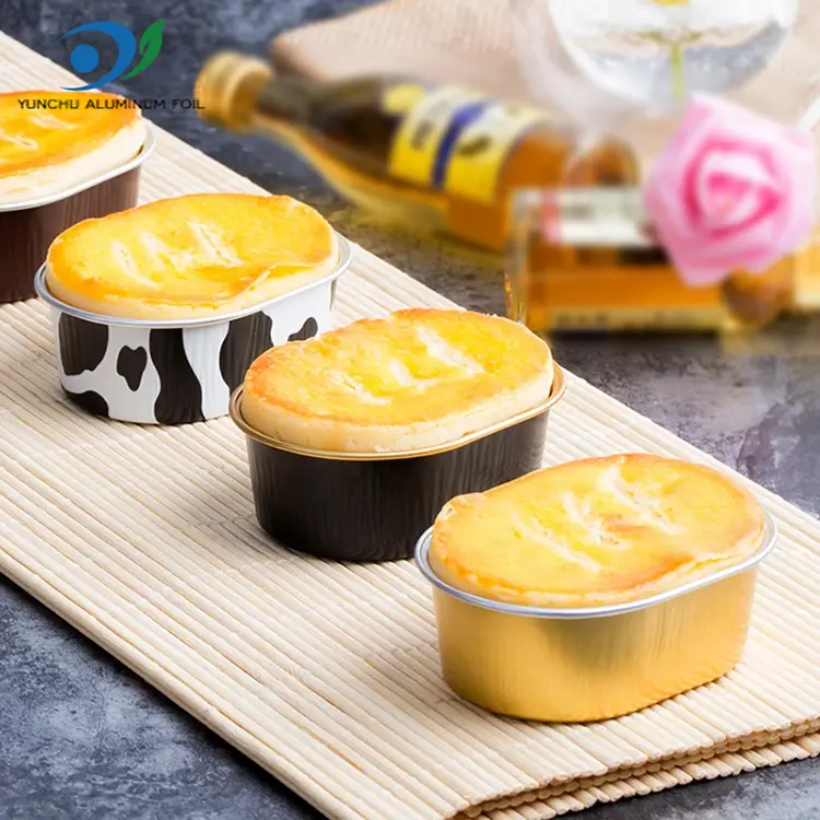 ظروف فویل آلومینیومی با دیواره سبک بیضی شکل