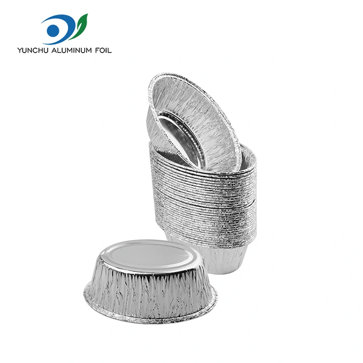 کیک بخارپز کیک بخارپز کیک آلومینیوم نقره ای ظروف مواد غذایی