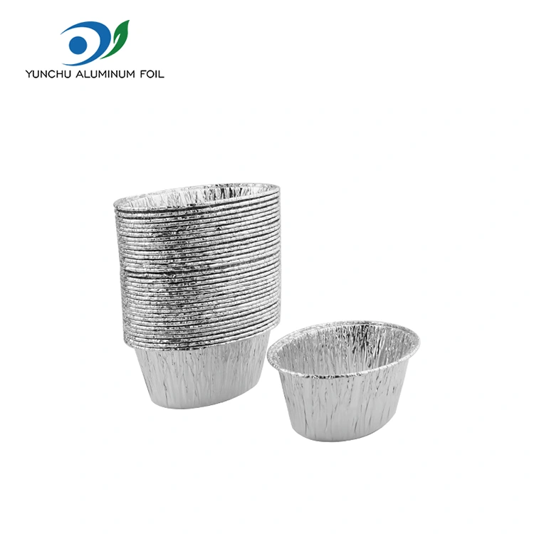 کیک بخارپز کیک بخارپز کیک آلومینیوم نقره ای ظروف مواد غذایی