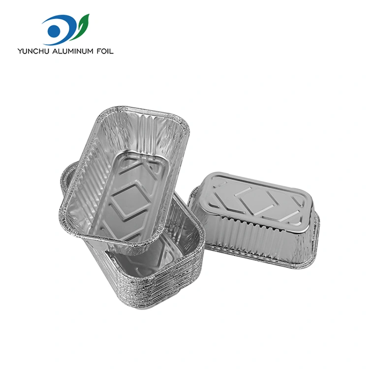 ظروف فویل آلومینیومی سرخ شده هوای مستطیل شکل ظروف فویل آلومینیومی سرخ شده هوای مستطیل شکل