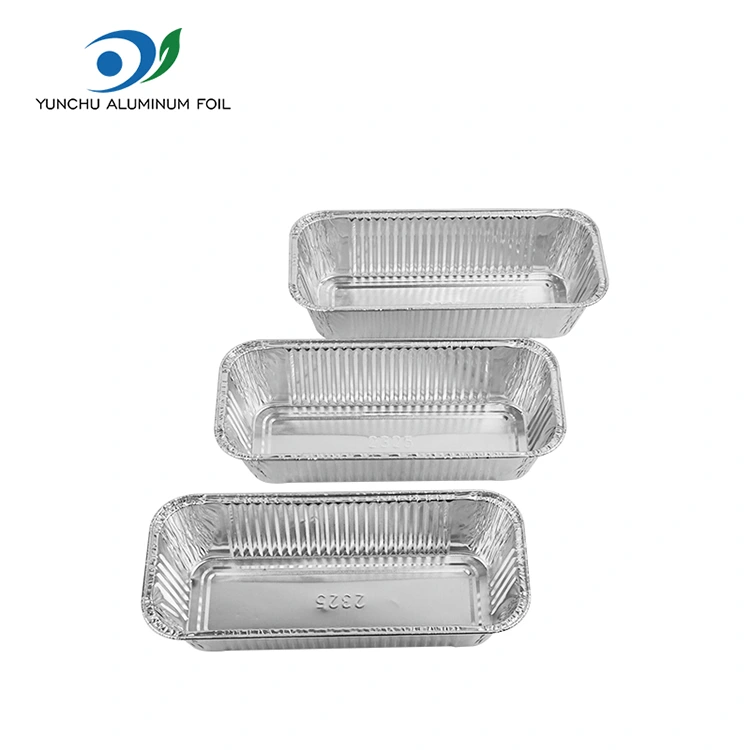 ظروف فویل آلومینیومی برای سرخ کن مستطیل شکل