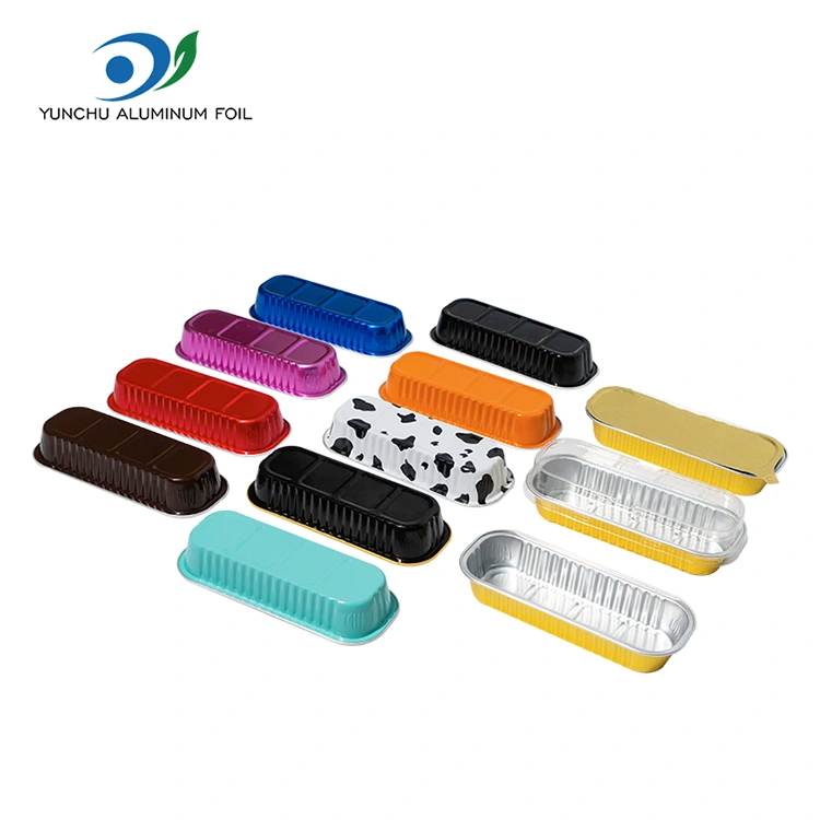 ظروف فویل آلومینیومی کیک مستطیل شکل