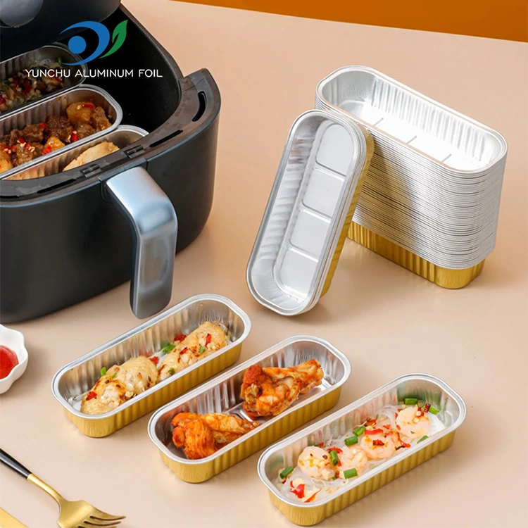 ظروف فویل آلومینیومی کیک مستطیل شکل