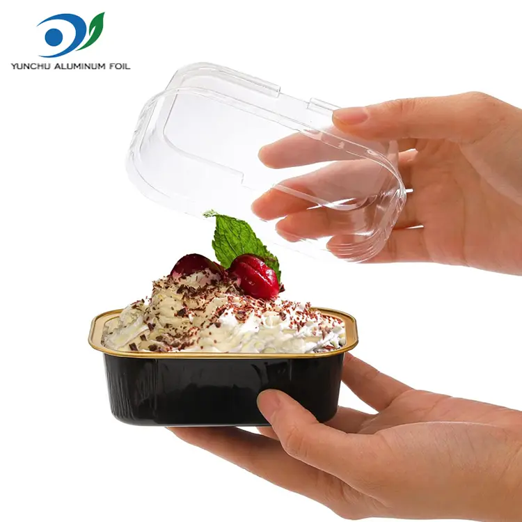 ظروف فویل آلومینیومی رنگ پخت مستطیل شکل ظروف فویل آلومینیومی رنگ پخت مستطیل شکل