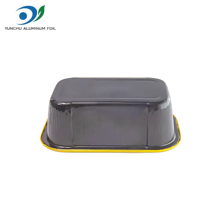 ظروف فویل آلومینیومی رنگ پخت مستطیل شکل