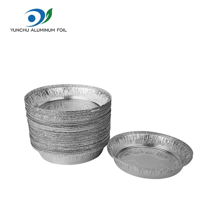 کانتینرهای فویل آلومینیومی اجاق گاز سرخ شده دور هوا