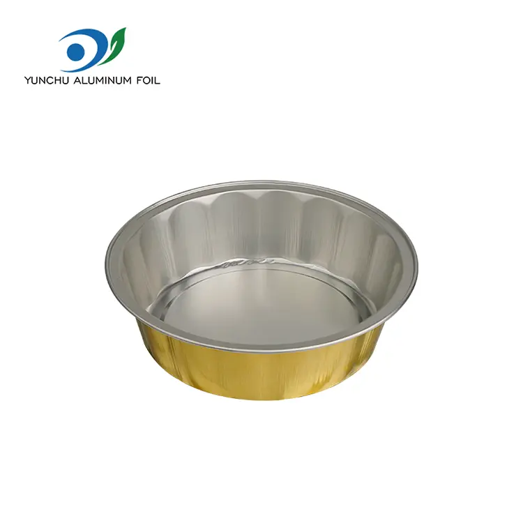 ظروف فویل آلومینیومی صاف کننده مقاوم در برابر پخت