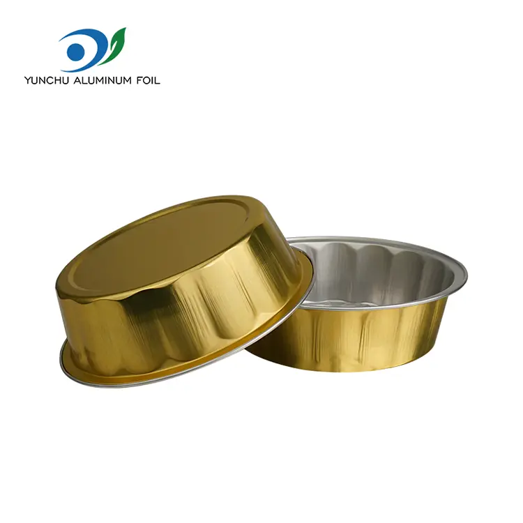 ظروف فویل آلومینیومی صاف کننده مقاوم در برابر پخت