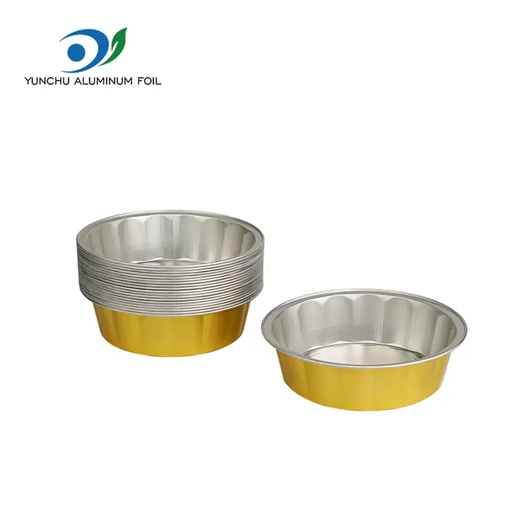 ظروف فویل آلومینیومی صاف کننده مقاوم در برابر پخت