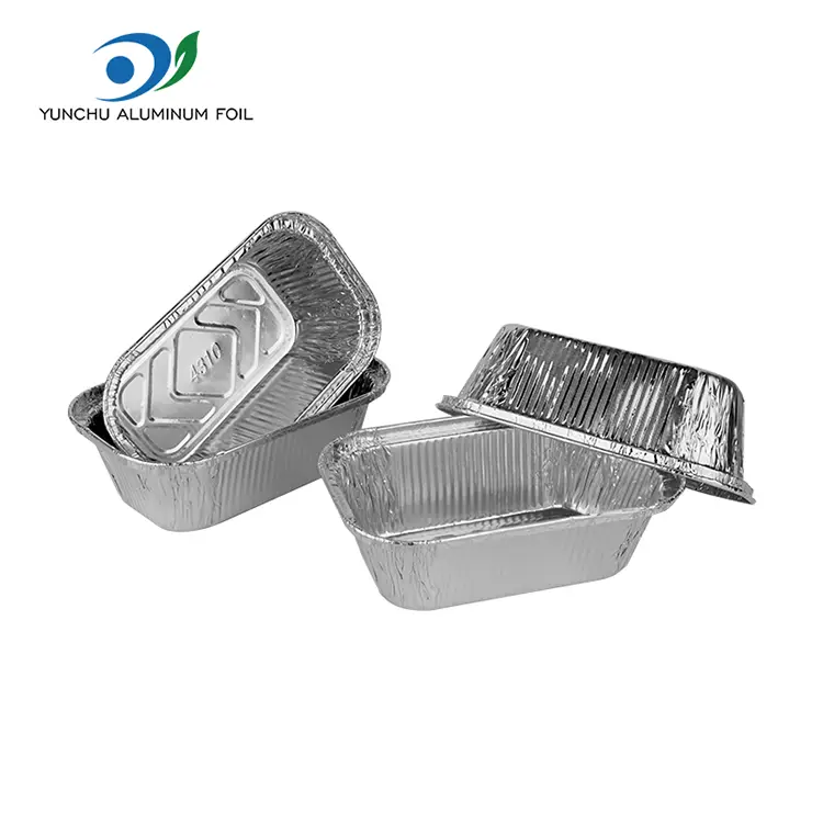 ظروف فویل آلومینیومی نقره ای کیک مربع ظروف فویل آلومینیومی نقره ای کیک مربع